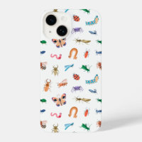 Cute Colorful Insect Pattern
