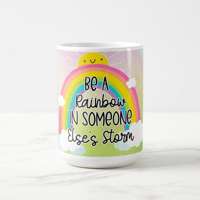 Cute & Colorful Inspirational Coffee Mug (Center)