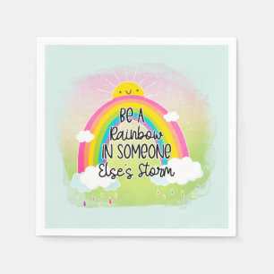 Cute & Colorful Inspirational Napkins