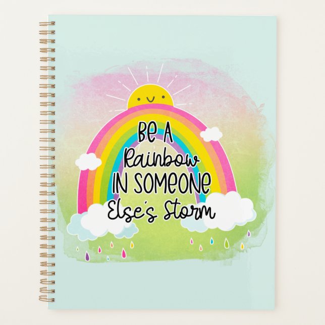 Cute & Colorful Inspirational Planner (Front)