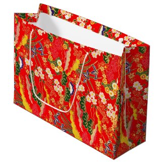 Cute colorful japanese floral patterns