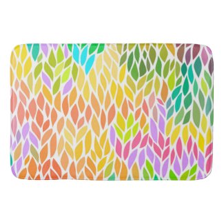 Cute colorful leaves pattern