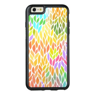 Cute colorful leaves pattern