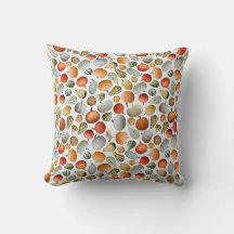 Cute Colorful Little Pumpkins & Gourds Pattern