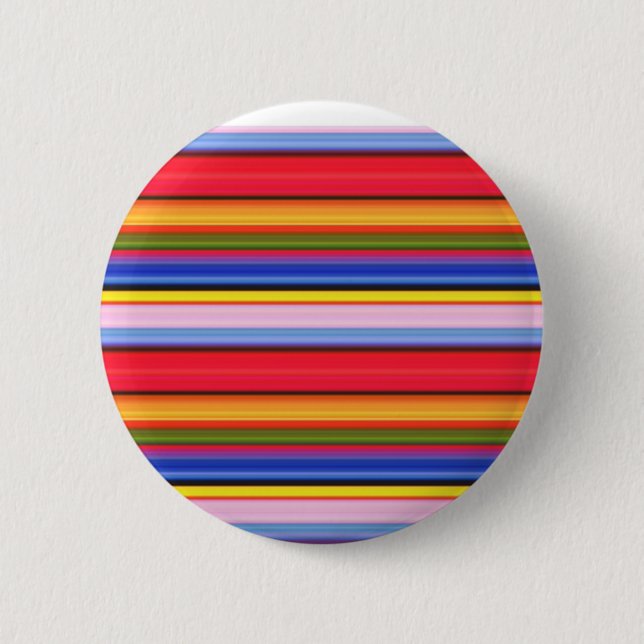 Cute colorful magic stripes button (Front)