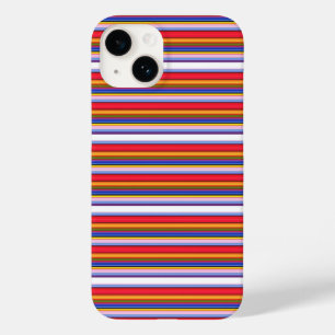 Cute colorful magic stripes Case-Mate iPhone 14 case