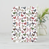Cute Colorful Marble Butterfly Spring Pattern (Standing Front)