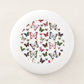 Cute Colorful Marble Butterfly Spring Pattern Wham-O Frisbee