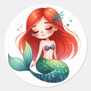Cute Colorful Mermaid Stickers