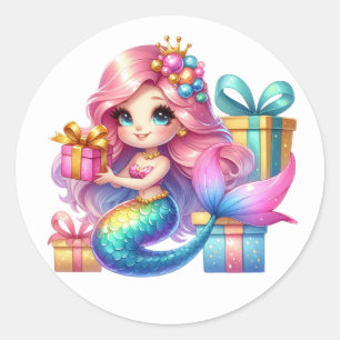 Cute Colorful Mermaid Stickers