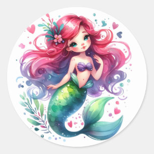Cute Colorful Mermaid Stickers