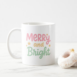 Cute Colorful Modern Christmas Coffee Mug