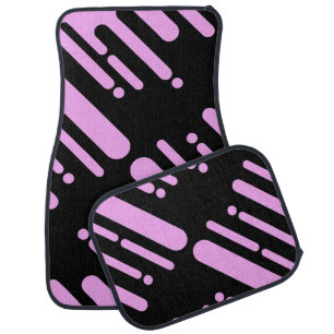 Cute Colorful Modern Geometric Pattern Car Floor Mat