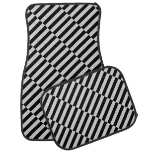 Cute Colorful Modern Geometric Pattern Car Floor Mat