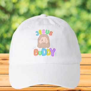 Cute Colorful Modern Jesus Buddy Christian  Hat