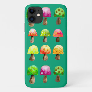 Cute colorful mushrooms Case-Mate iPhone case