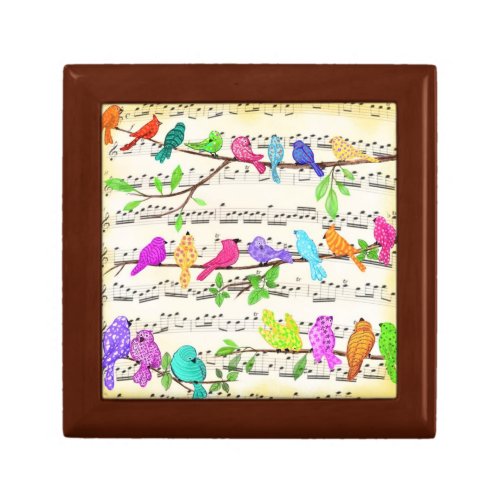Cute Colorful Musical Birds Symphony _ Happy Song  Gift Box