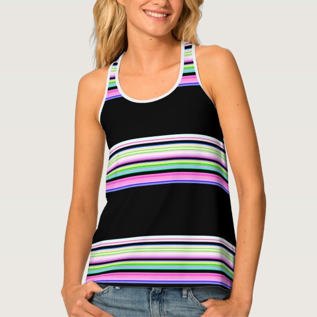 Cute striped cheap tank tops