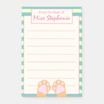 Cute Colorful Orange Kitty Cat Paws From Teacher Post-it Notes
