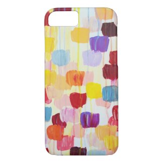Cute colorful painting flowers