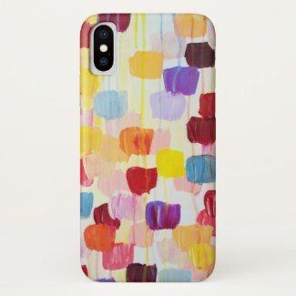 Cute colorful painting flowers