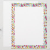 Cute colorful paisley pattern (Front/Back)