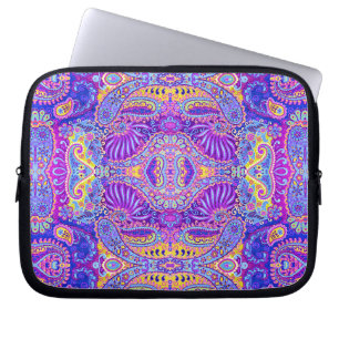 Cute Colorful paisley pattern Mug Laptop Sleeve