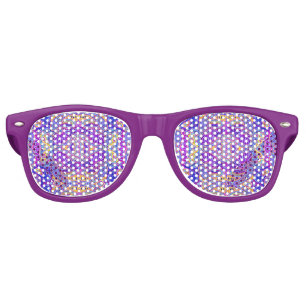 Cute Colorful paisley pattern Mug Retro Sunglasses
