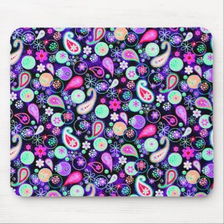 Cute colorful paisley patterns