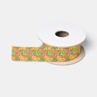 Cute colorful paisley patterns