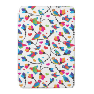 cute colorful parrot bird iPad mini cover