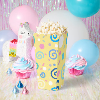Cute Colorful Party Pattern Favor Boxes