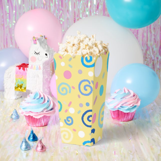 Cute Colorful Party Pattern Favor Boxes (Party)