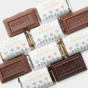 Cute Colorful Pastel Flowers Floral Happy Easter Hershey's Miniatures