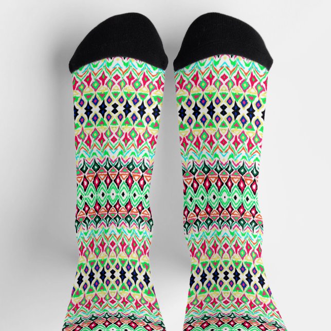 Cute colorful pattern socks (Top)