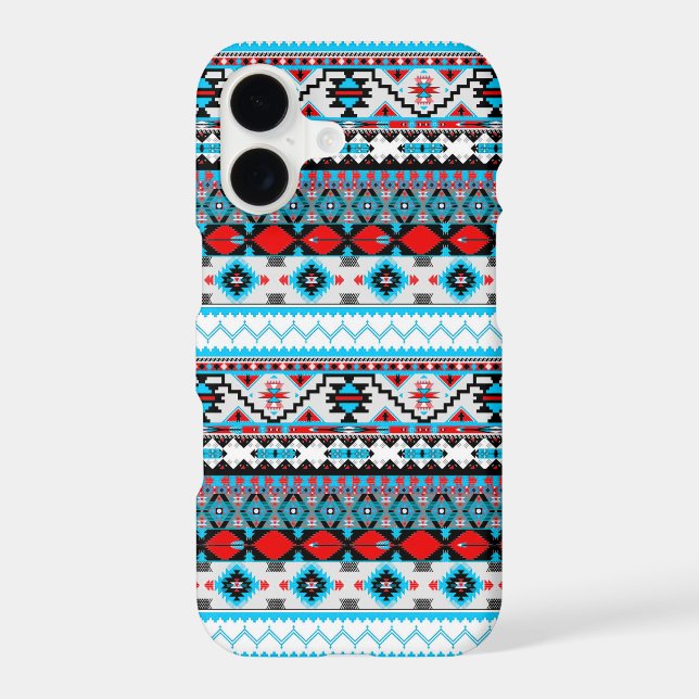 Cute colorful patterns iphone case (Back)