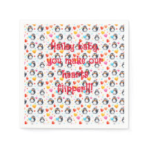 Cute & Colorful Penguin Love