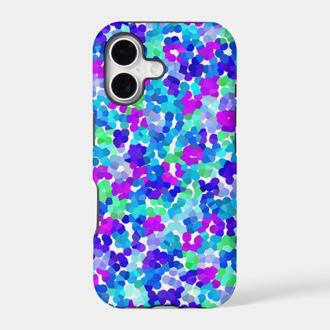 Cute colorful pinkies patterns design iphone case (Back)