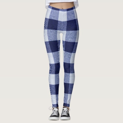 Cute Colorful Plaid Leggings