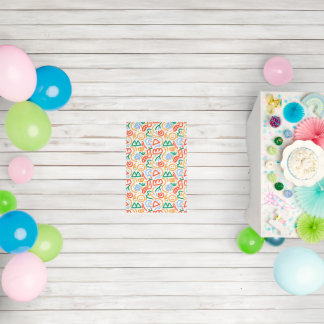 Cute Colorful Playful Pattern Version 1 Rug