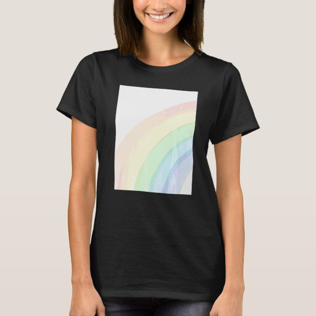Cute Colorful Rainbow T-Shirt (Front)