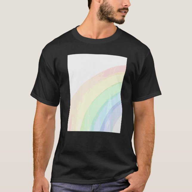 Cute Colorful Rainbow T-Shirt (Front)