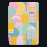 Cute Colorful Scandinavian Geometric Shape Collage iPad Pro Cover<br><div class="desc">Cute Colorful Scandinavian Geometric Shapes Collage iPad Cover</div>