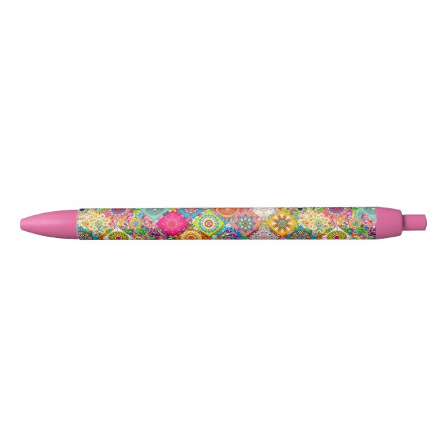 Cute colorful seamless decorative pattern pen (Front)