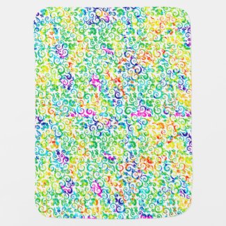 Cute colorful seamless flowers pattern