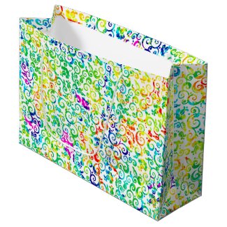 Cute colorful seamless flowers pattern