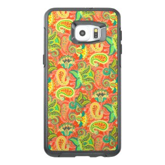 Cute colorful seamless paisley pattern