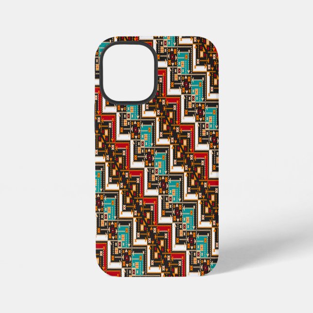 Cute colorful seamless ukrainian pattern iphone case (Back)
