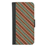 Cute colorful seamless ukrainian pattern iPhone 8/7 wallet case