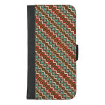 Cute colorful seamless ukrainian pattern iPhone 8/7 plus wallet case